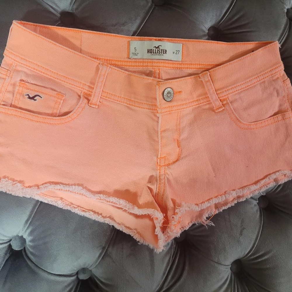 Hollister Colored Denim Shorts